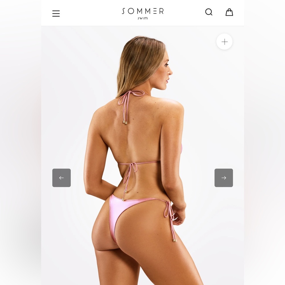 Sommer Swim Pink Bikini Set - Picture 2 of 5